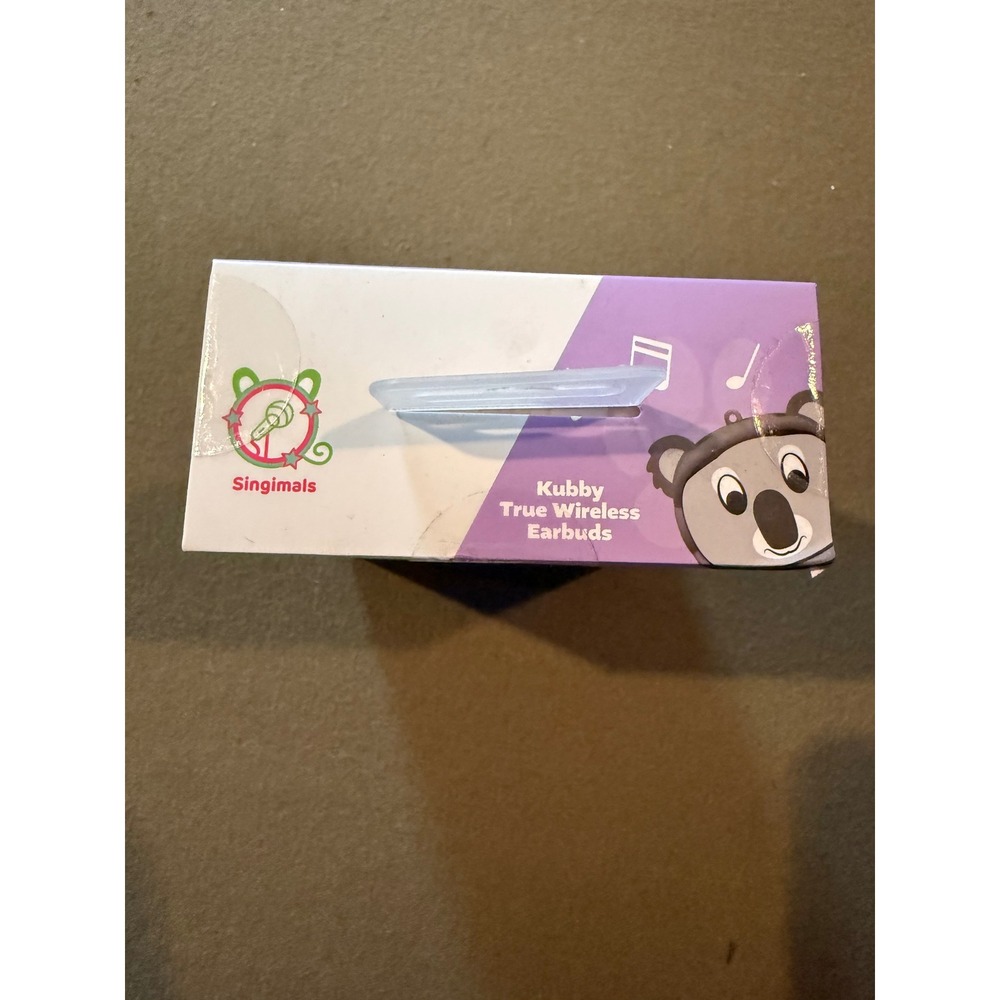 Singimals Kubby True Wireless Earbuds Kids Bluetooth Koala Headphones New - Picture 2 of 5